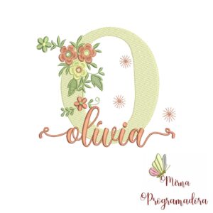 Matriz de Bordado - Nome Olívia