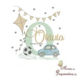 Matriz de Bordado Nome Otávio