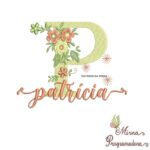 Matriz de Bordado - Nome Patrícia