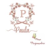 Matriz de Bordado Nome Paula