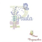 Matriz de Bordado - Nome Paula