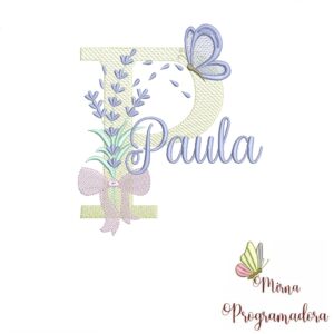 Matriz de Bordado - Nome Paula