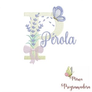Matriz de Bordado - Nome Pérola