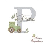 Matriz de Bordado Nome Pietro
