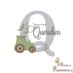 Matriz de Bordado Nome Querubim