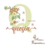 Matriz de Bordado - Nome Quesia