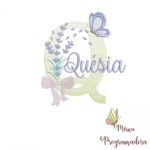 Matriz de Bordado - Nome Quésia