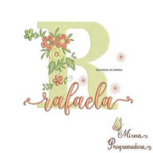 Matriz de Bordado - Nome Rafaela
