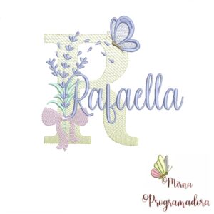 Matriz de Bordado - Nome Rafaella