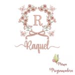 Matriz de Bordado Nome Raquel