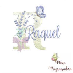 Matriz de Bordado - Nome Raquel