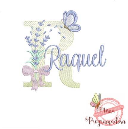Matriz de Bordado - Nome Raquel