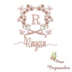 Matriz de Bordado Nome Rayssa