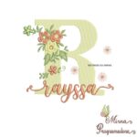 Matriz de Bordado - Nome Rayssa