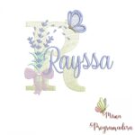 Matriz de Bordado - Nome Rayssa