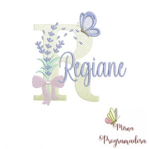 Matriz de Bordado - Nome Regiane