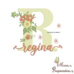 Matriz de Bordado - Nome Regina