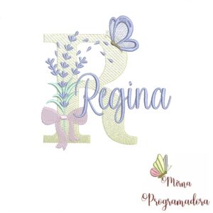 Matriz de Bordado - Nome Regina