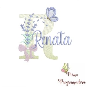 Matriz de Bordado - Nome Renata