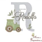 Matriz de Bordado Nome Rodolfo