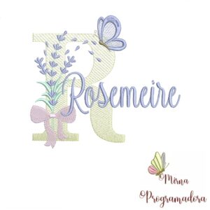 Matriz de Bordado - Nome Rosemeire