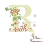 Matriz de Bordado - Nome Ruth