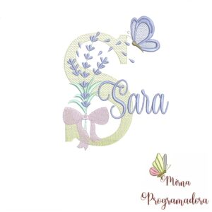 Matriz de Bordado - Nome Sara