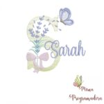 Matriz de Bordado - Nome Sarah