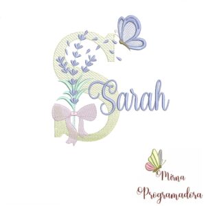 Matriz de Bordado - Nome Sarah