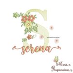 Matriz de Bordado - Nome Serena