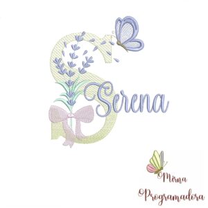 Matriz de Bordado - Nome Serena