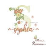 Matriz de Bordado - Nome Sophia