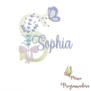 Matriz de Bordado - Nome Sophia