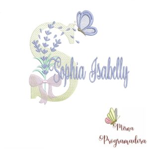 Matriz de Bordado - Nome Sophia Isabelly