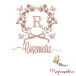 Matriz de Bordado Nome Rosemeire