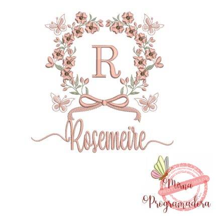 Matriz de Bordado Nome Rosemeire