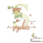 Matriz de Bordado - Nome Sophie