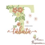 Matriz de Bordado - Nome Tábata