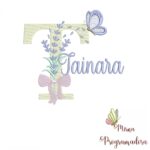 Matriz de Bordado - Nome Tainara