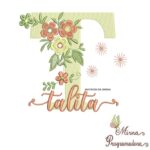Matriz de Bordado - Nome Talita