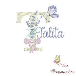 Matriz de Bordado - Nome Talita