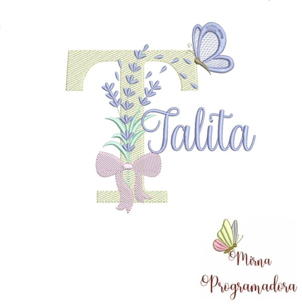 Matriz de Bordado - Nome Talita