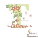 Matriz de Bordado - Nome Tatiane