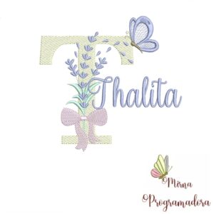 Matriz de Bordado - Nome Thalita