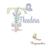 Matriz de Bordado - Nome Theodora