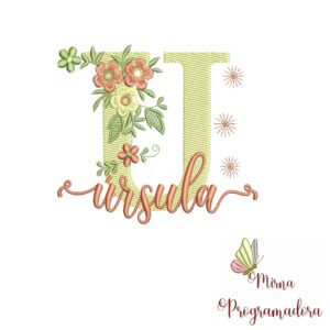 Matriz de Bordado - Nome Úrsula
