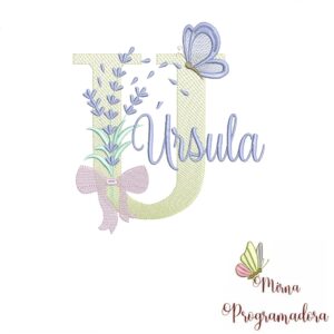 Matriz de Bordado - Nome Úrsula