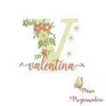 Matriz de Bordado - Nome Valentina