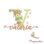 Matriz de Bordado - Nome Valéria