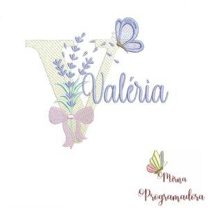 Matriz de Bordado - Nome Valéria